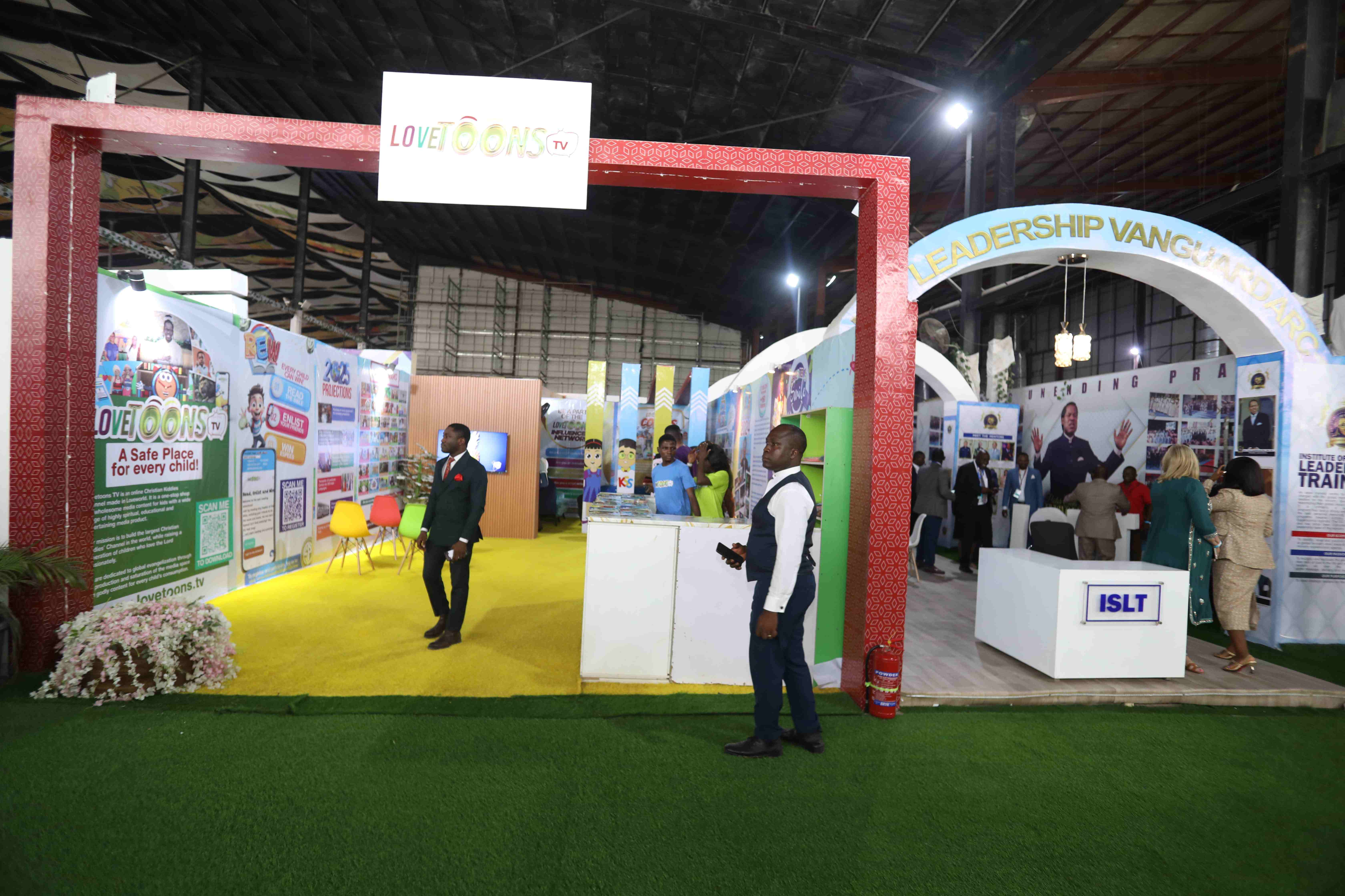 Lovetoons pavilion welcomes visitors